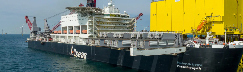 Congratulations to Allseas’ Pioneering Spirit for successfully installing TenneT’s 900-megawatt DolWin kappa offshore converter station for the DolWin6 offshore grid connection system in the German North Sea.