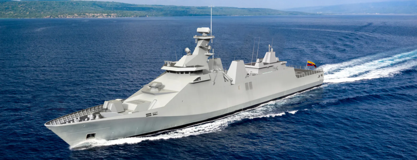 COTECMAR and Damen Sign Landmark Contract for Colombian Navy Frigate.